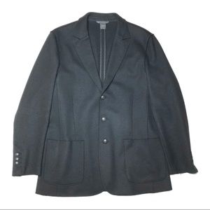 John Varvatos Collection Unlined Wool Navy Blazer